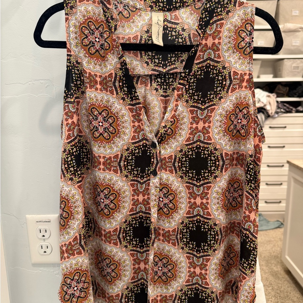 Allison Joy Multicolor Sleeveless Top